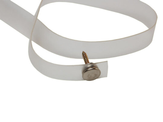 A750 Clear Plastic Tieback