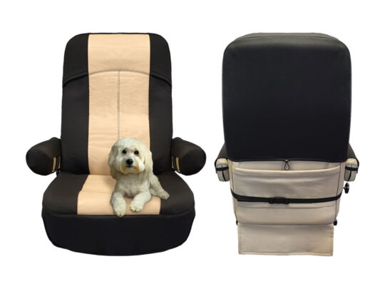 C893 GripFit Premium Motorhome Seat Cover, Single Pack