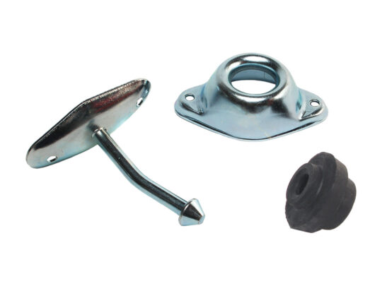 E255 Entry Door Holder Angled Metal Plunger