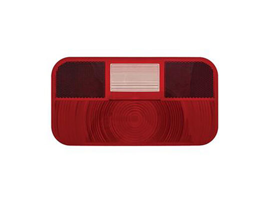 L974 Replacement Lens for Incand. Rectangular Tail Light with Reflex & Back-up Light