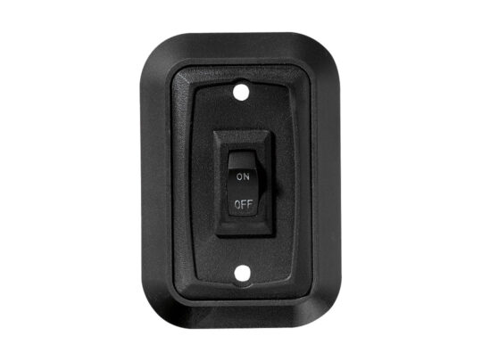 S652 Single Wall Plate Switch, On/Off - SPST
