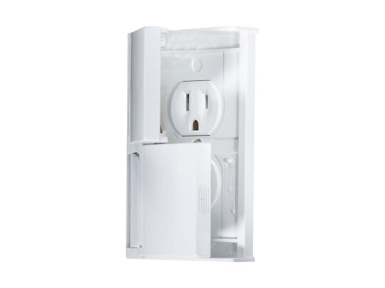 S905 Weatherproof Dual Outlet with Snap Cover-Plate